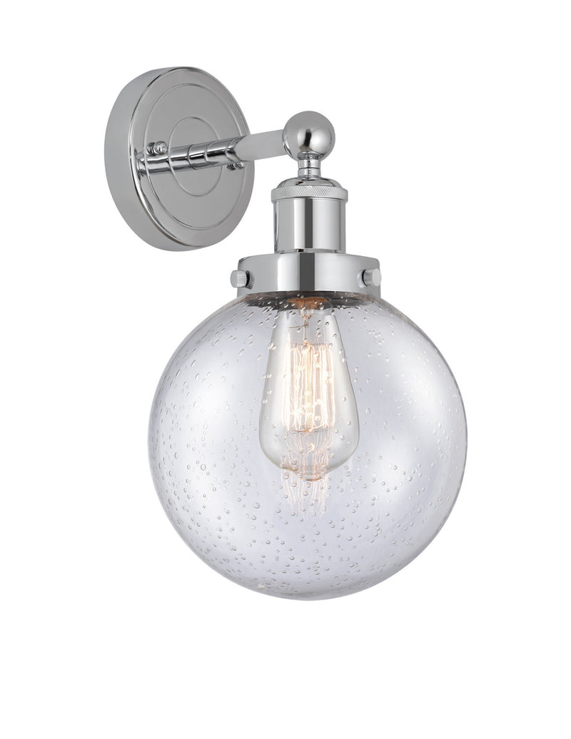 Innovations 616-1W-PC-G204-8 One Light Wall Sconce, Polished Chrome