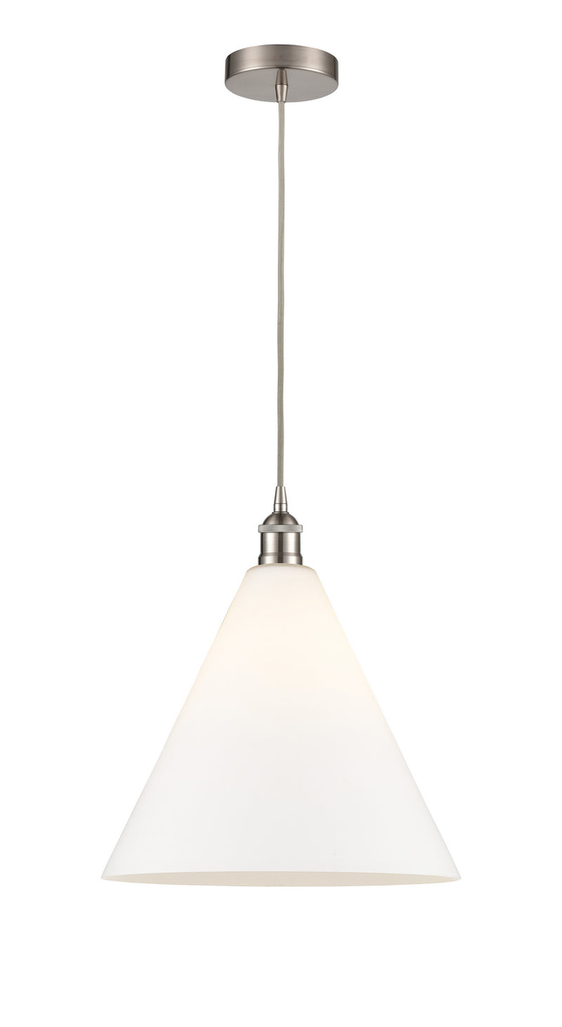 Innovations 616-1P-SN-GBC-161-LED LED Pendant, Brushed Satin Nickel