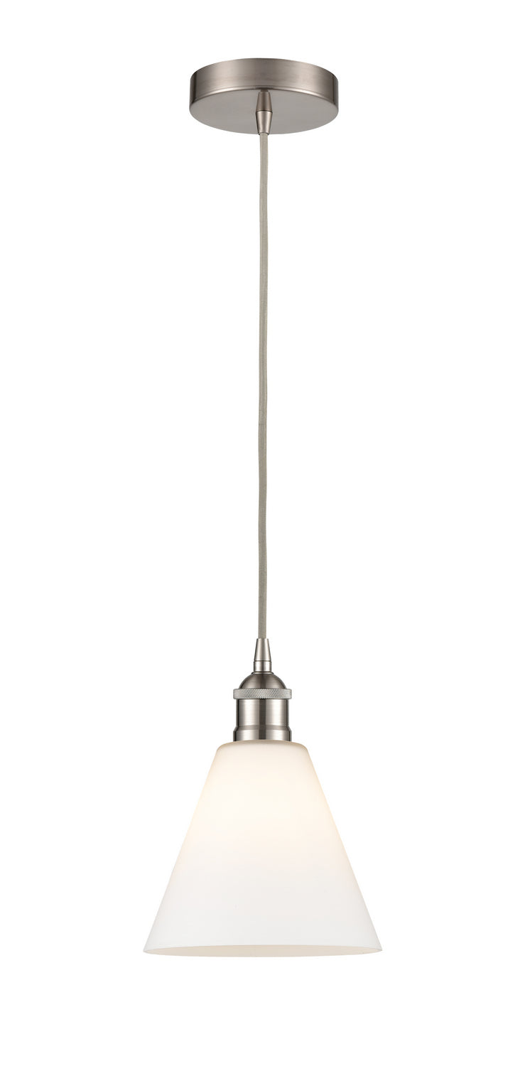 Innovations 616-1P-SN-GBC-81 One Light Mini Pendant, Brushed Satin Nickel