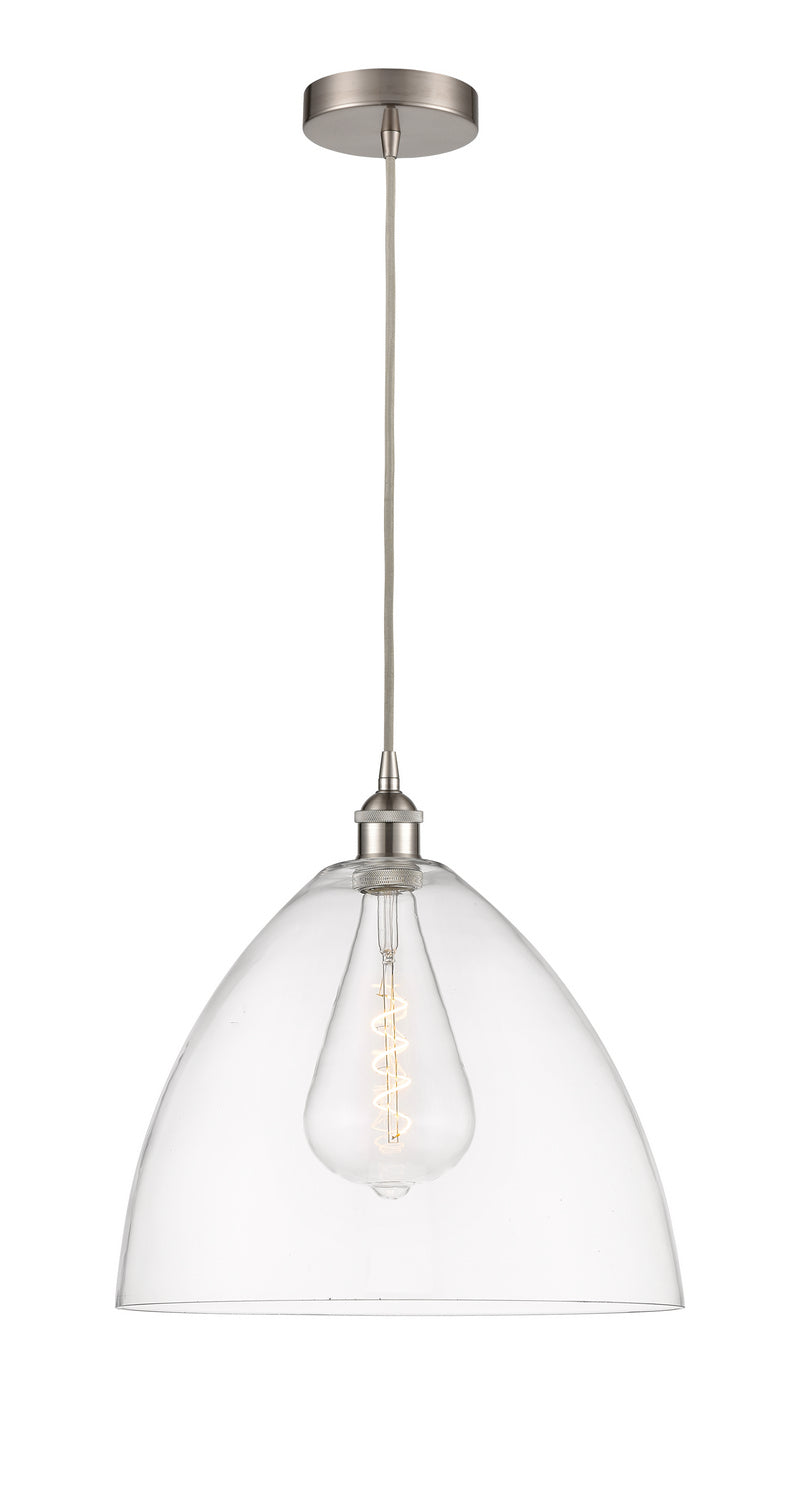 Innovations 616-1P-SN-GBD-162 One Light Pendant, Brushed Satin Nickel