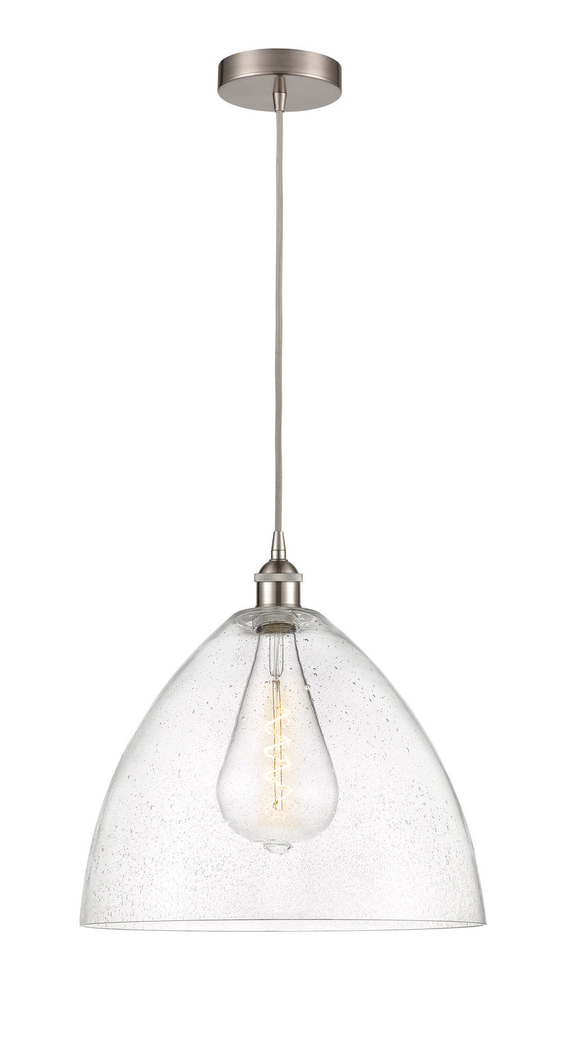 Innovations 616-1P-SN-GBD-164 One Light Pendant, Brushed Satin Nickel