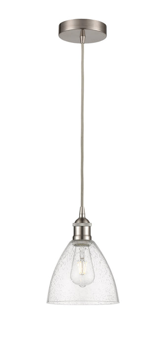 Innovations 616-1P-SN-GBD-754 One Light Mini Pendant, Brushed Satin Nickel