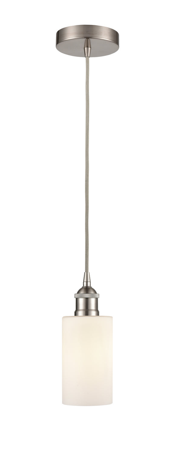 Innovations 616-1P-SN-G801 One Light Mini Pendant, Brushed Satin Nickel