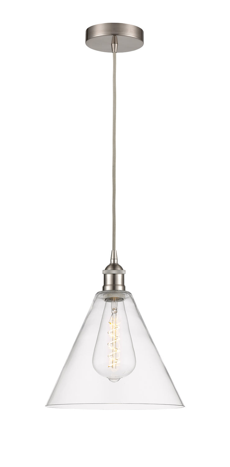 Innovations 616-1P-SN-GBC-122-LED LED Mini Pendant, Brushed Satin Nickel