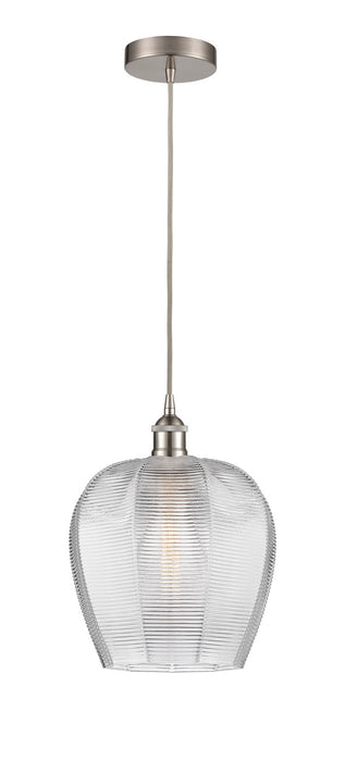 Innovations 616-1P-SN-G462-12 One Light Mini Pendant, Brushed Satin Nickel