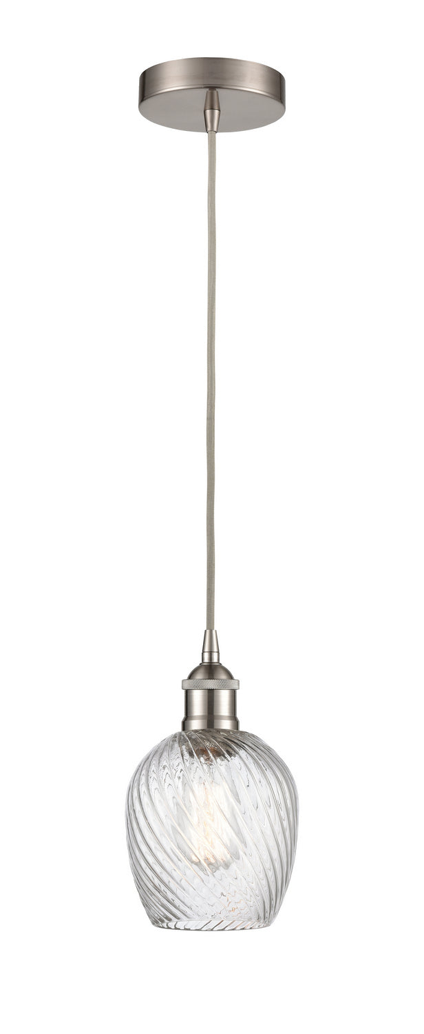 Innovations 616-1P-SN-G292 One Light Mini Pendant, Brushed Satin Nickel