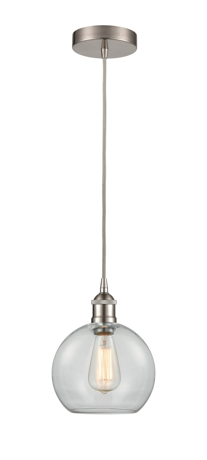 Innovations 616-1P-SN-G122-8-LED LED Mini Pendant, Brushed Satin Nickel