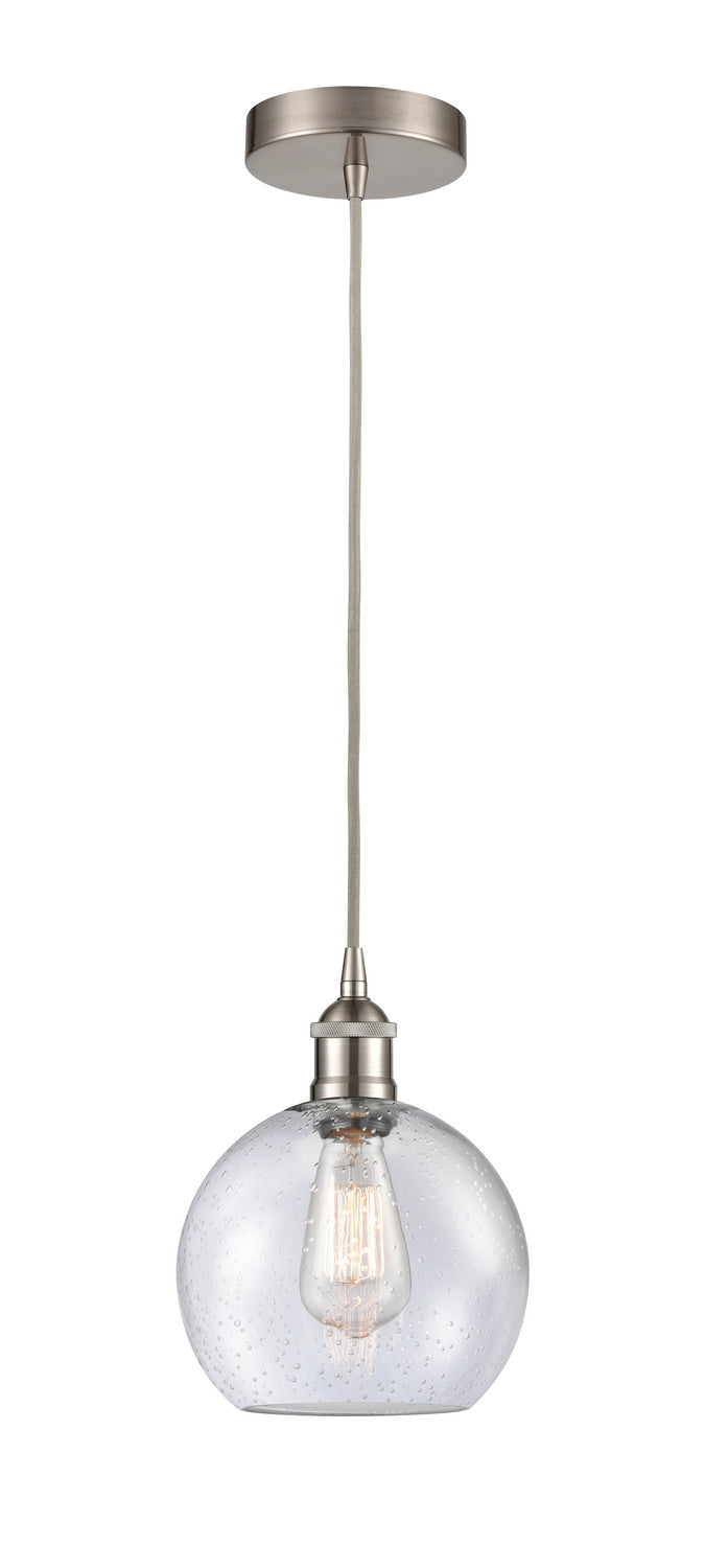 Innovations 616-1P-SN-G124-8-LED LED Mini Pendant, Brushed Satin Nickel