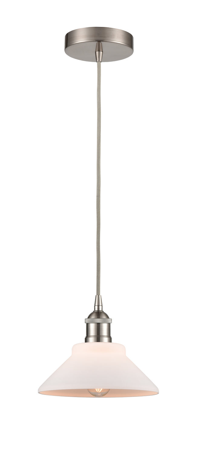 Innovations 616-1P-SN-G131 One Light Mini Pendant, Brushed Satin Nickel