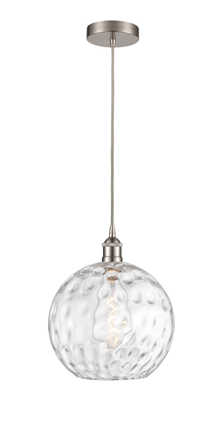 Innovations 616-1P-SN-G1215-12-LED LED Mini Pendant, Brushed Satin Nickel
