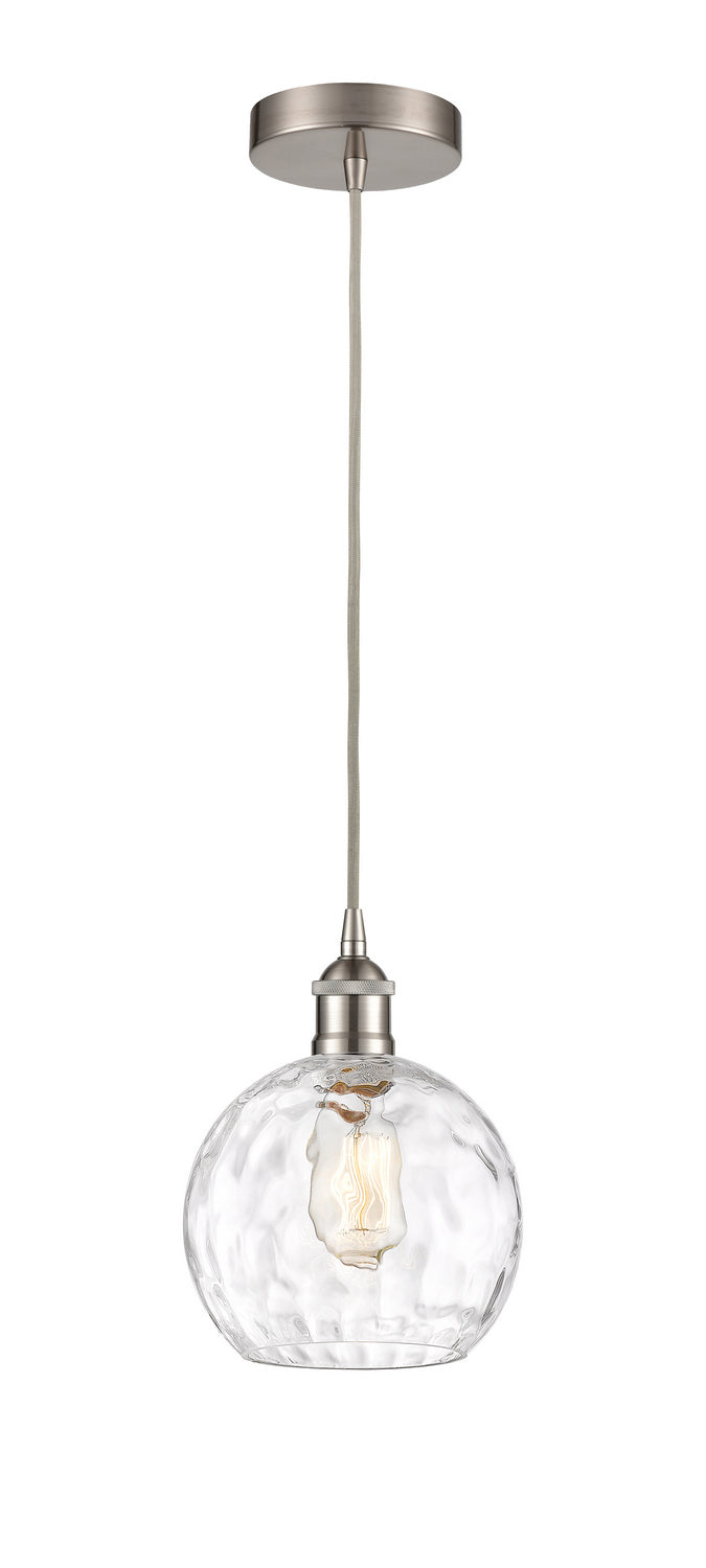 Innovations 616-1P-SN-G1215-8 One Light Mini Pendant, Brushed Satin Nickel