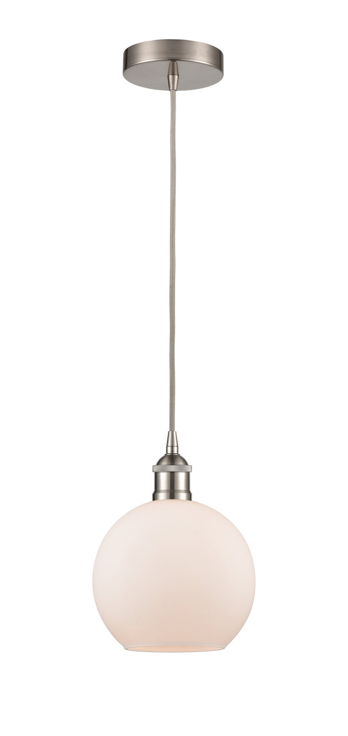 Innovations 616-1P-SN-G121-8-LED LED Mini Pendant, Brushed Satin Nickel
