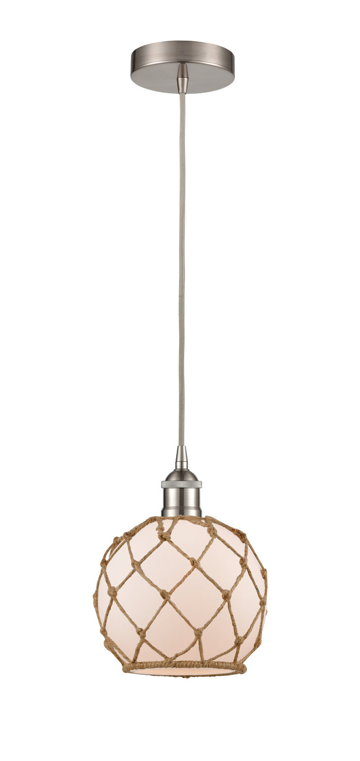 Innovations 616-1P-SN-G121-8RB-LED LED Mini Pendant, Brushed Satin Nickel