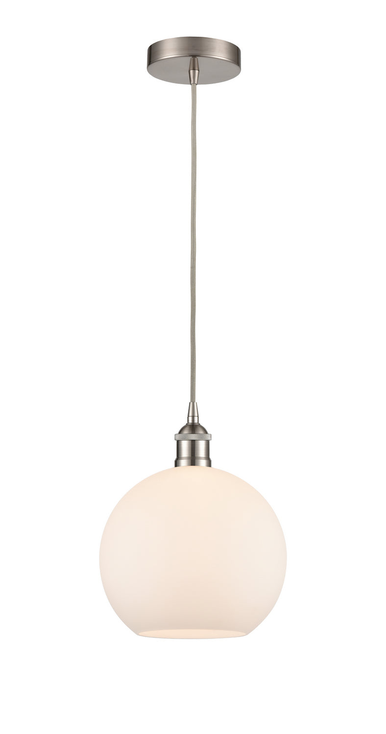 Innovations 616-1P-SN-G121-10-LED LED Mini Pendant, Brushed Satin Nickel