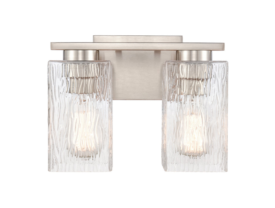 Innovations 419-2W-SN-CL-LED LED Bath Vanity, Satin Nickel