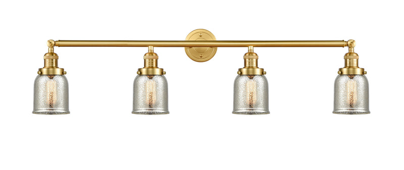 Innovations 215-SG-G58 Four Light Bath Vanity, Satin Gold