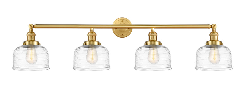 Innovations 215-SG-G713 Four Light Bath Vanity, Satin Gold