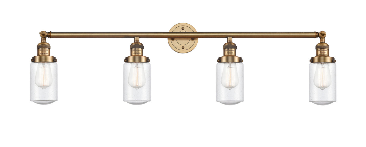 Innovations 215-BB-G314-LED LED Bath Vanity, Brushed Brass
