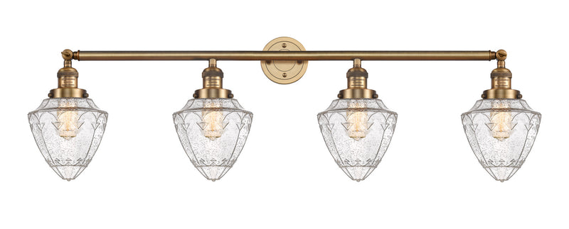 Innovations 215-BB-G531 Four Light Bath Vanity, Brushed Brass