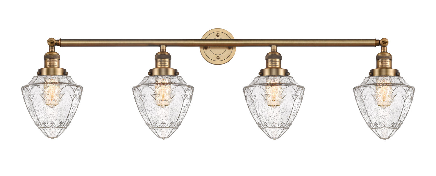 Innovations 215-BB-G664-7-LED LED Bath Vanity, Brushed Brass