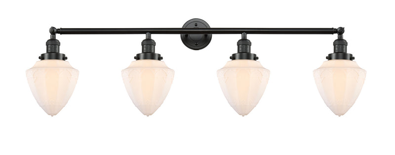 Innovations 215-OB-G661-7 Four Light Bath Vanity, Oil Rubbed Bronze