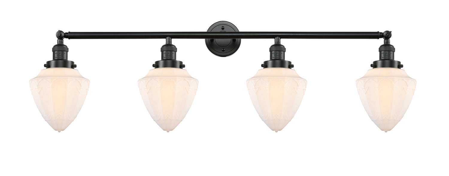 Innovations 215-OB-G661-7 Four Light Bath Vanity, Oil Rubbed Bronze