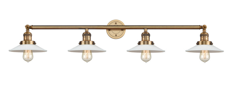 Innovations 215-BB-G1 Four Light Bath Vanity, Brushed Brass