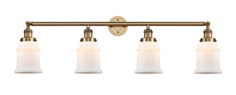 Innovations 215-BB-G181 Four Light Bath Vanity, Brushed Brass