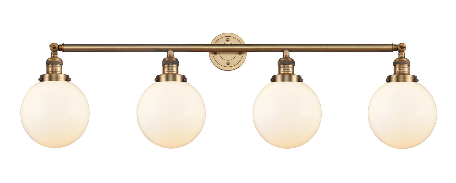 Innovations 215-BB-G201-8-LED LED Bath Vanity, Brushed Brass