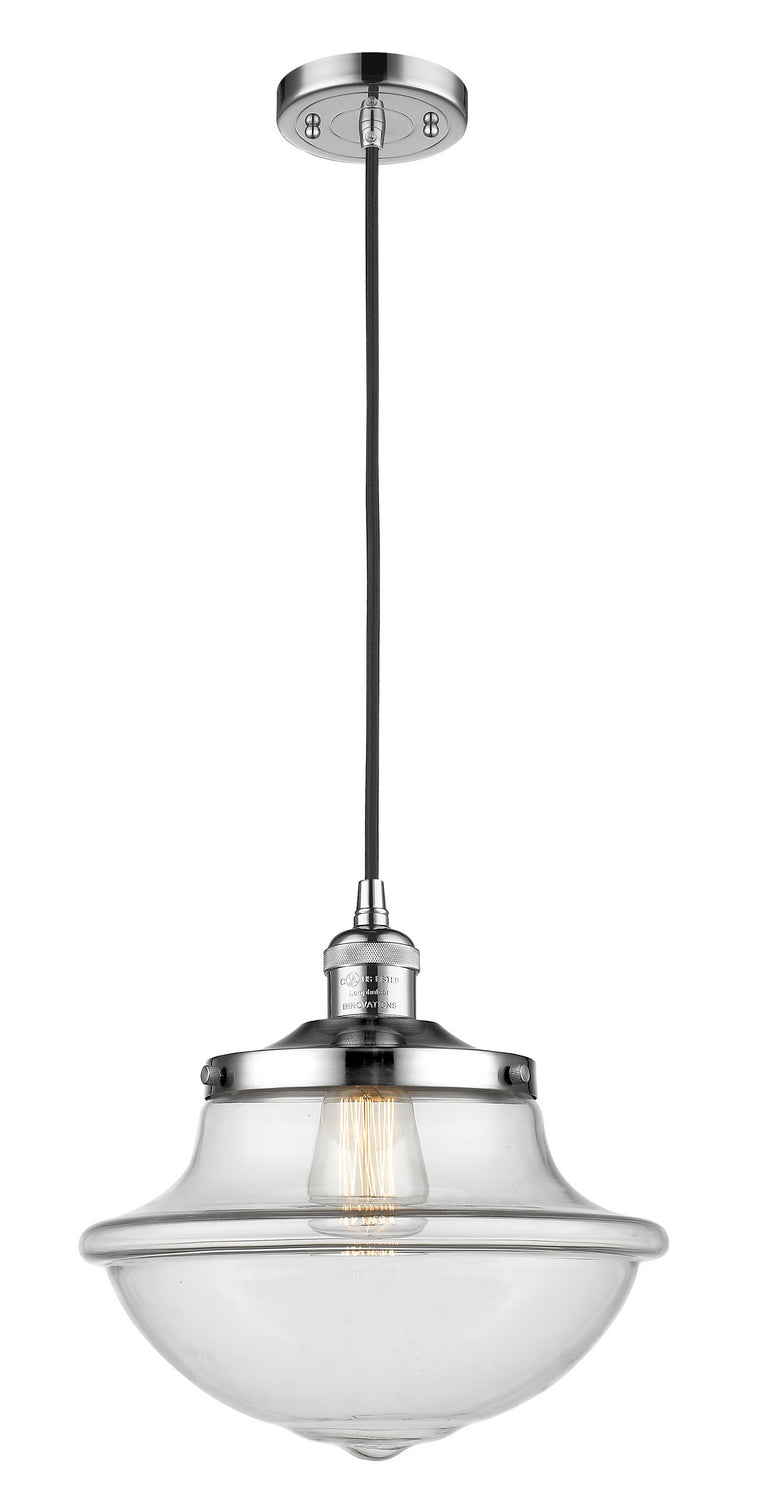 Innovations 201C-PC-G542 One Light Mini Pendant, Polished Chrome