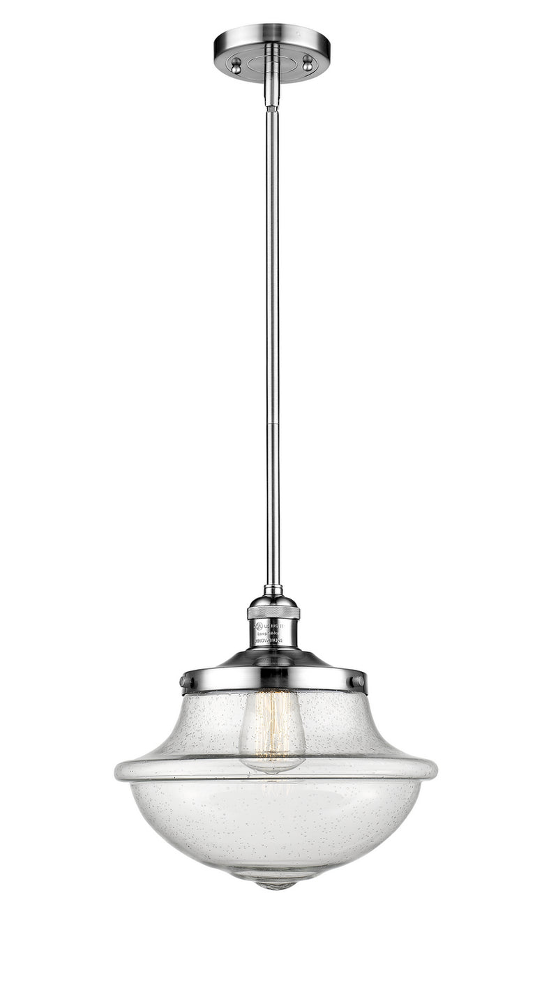 Innovations 201S-PC-G544 One Light Mini Pendant, Polished Chrome