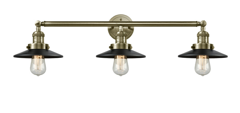 Innovations 205-AB-M6-LED LED Bath Vanity, Antique Brass