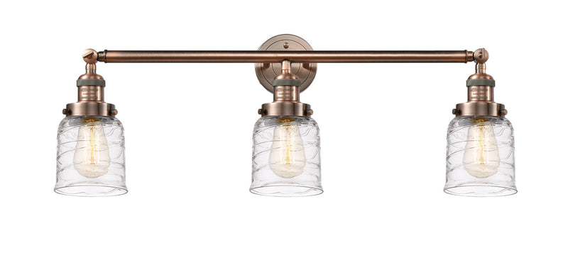 Innovations 205-AC-G513-LED LED Bath Vanity, Antique Copper