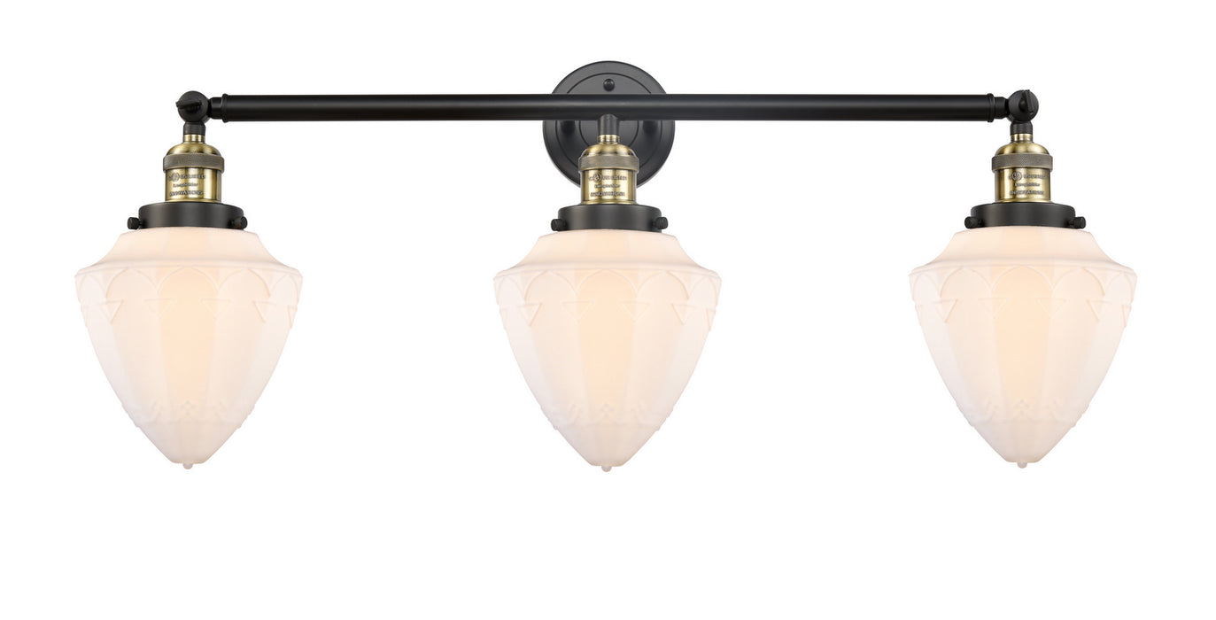Innovations 205-BAB-G661-7-LED LED Bath Vanity, Black Antique Brass