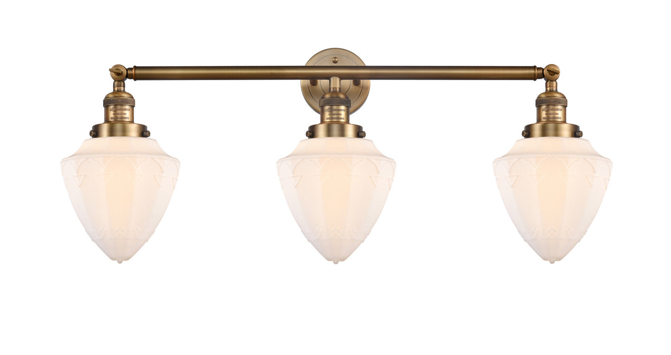 Innovations 205-BB-G661-7-LED LED Bath Vanity, Brushed Brass