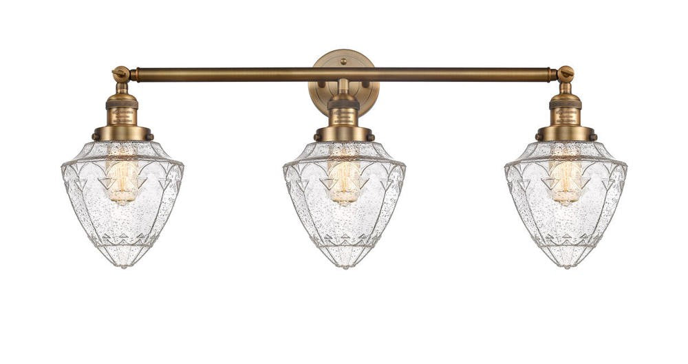 Innovations 205-BB-G664-7-LED LED Bath Vanity, Brushed Brass