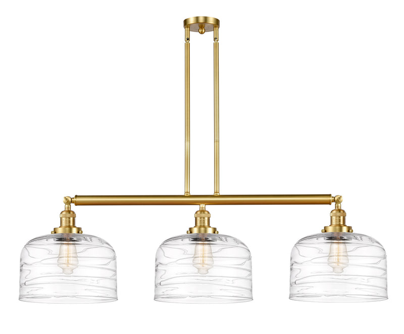 Innovations 213-SG-G713-L-LED LED Island Pendant, Satin Gold