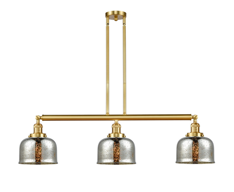 Innovations 213-SG-G78 Three Light Island Pendant, Satin Gold