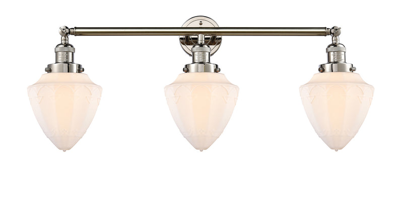 Innovations 205-PN-G661-7-LED LED Bath Vanity, Polished Nickel