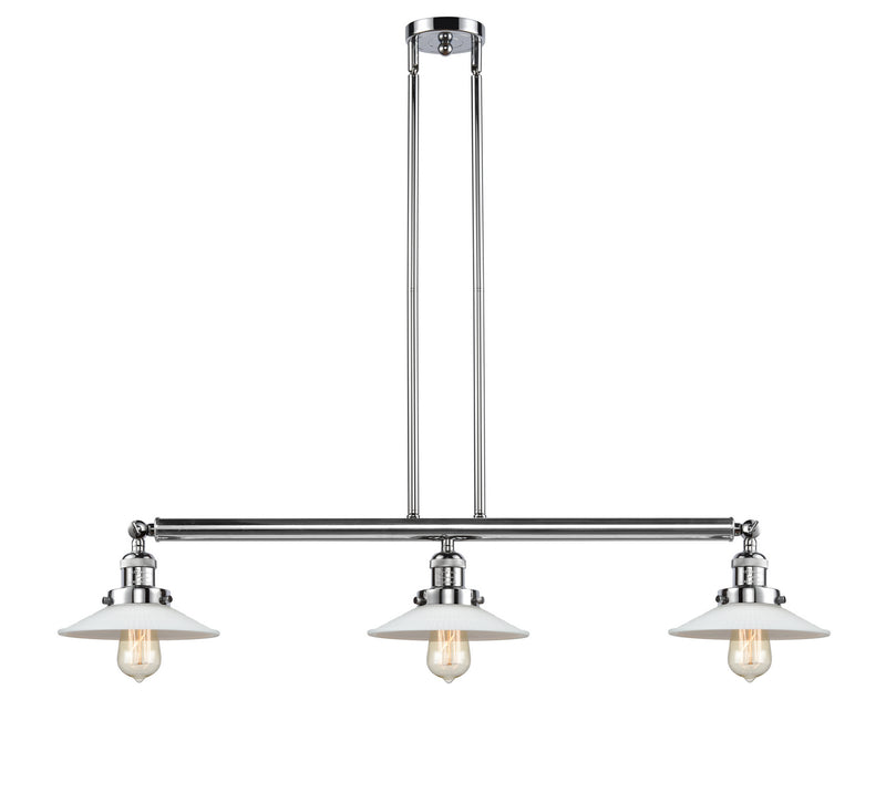 Innovations 213-PC-G1 Three Light Island Pendant, Polished Chrome