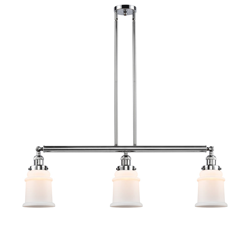 Innovations 213-PC-G181 Three Light Island Pendant, Polished Chrome