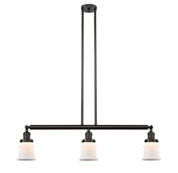 Innovations 213-OB-G181S-LED LED Island Pendant, Oil Rubbed Bronze