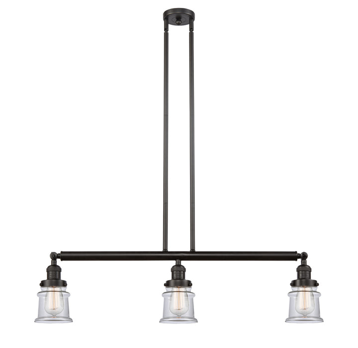 Innovations 213-OB-G182S-LED LED Island Pendant, Oil Rubbed Bronze