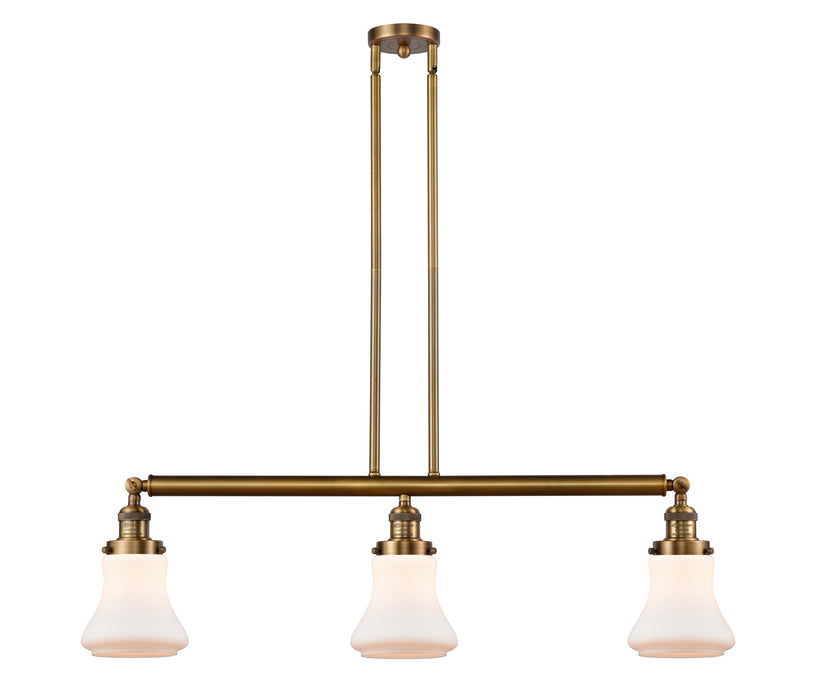Innovations 213-BB-G191-LED LED Island Pendant, Brushed Brass