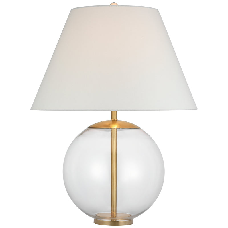 Visual Comfort Signature ARN 3001CG-L LED Table Lamp, Clear Glass