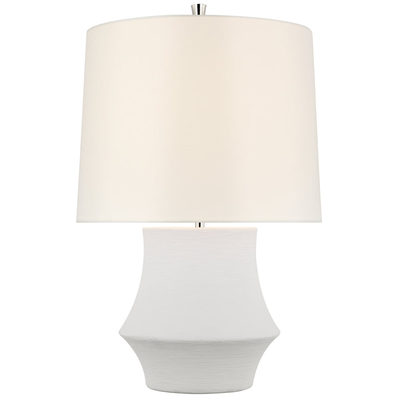 Visual Comfort Signature ARN 3321PW-L LED Table Lamp, Plaster White