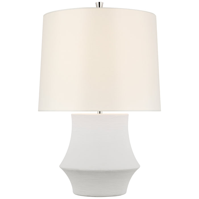 Visual Comfort Signature ARN 3321PW-L LED Table Lamp, Plaster White
