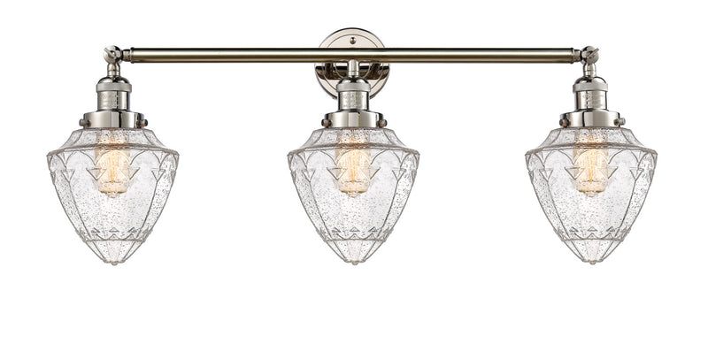 Innovations 205-PN-G664-7-LED LED Bath Vanity, Polished Nickel