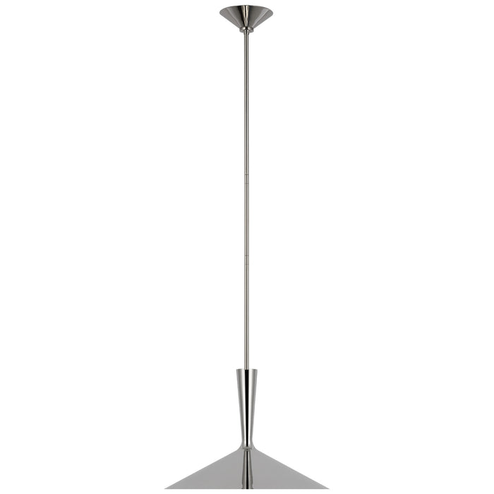 Visual Comfort Signature ARN 5541PN LED Pendant, Polished Nickel