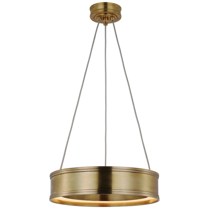 Visual Comfort Signature CHC 1611AB LED Pendant, Antique-Burnished Brass